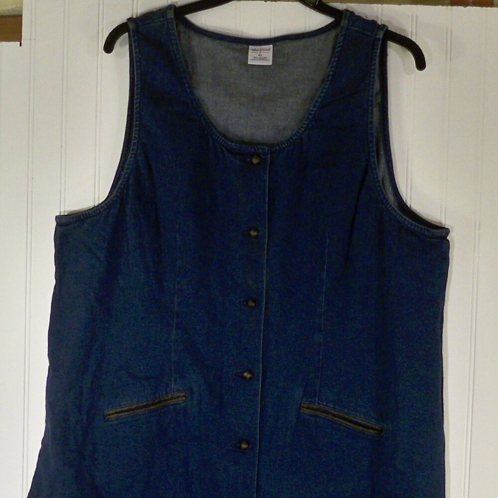 Westbound, Blue Jean Strap *Dress 2X
